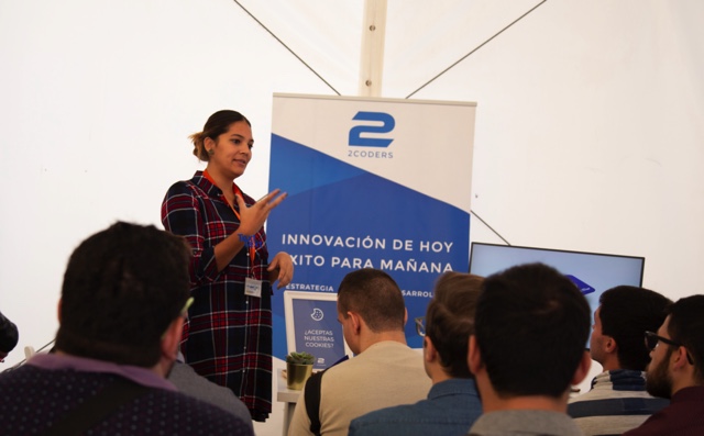 Presentación de la empresa 2Coders en Encuentros TIC 2019