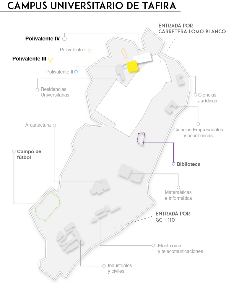 Mapa Campus ULPGC