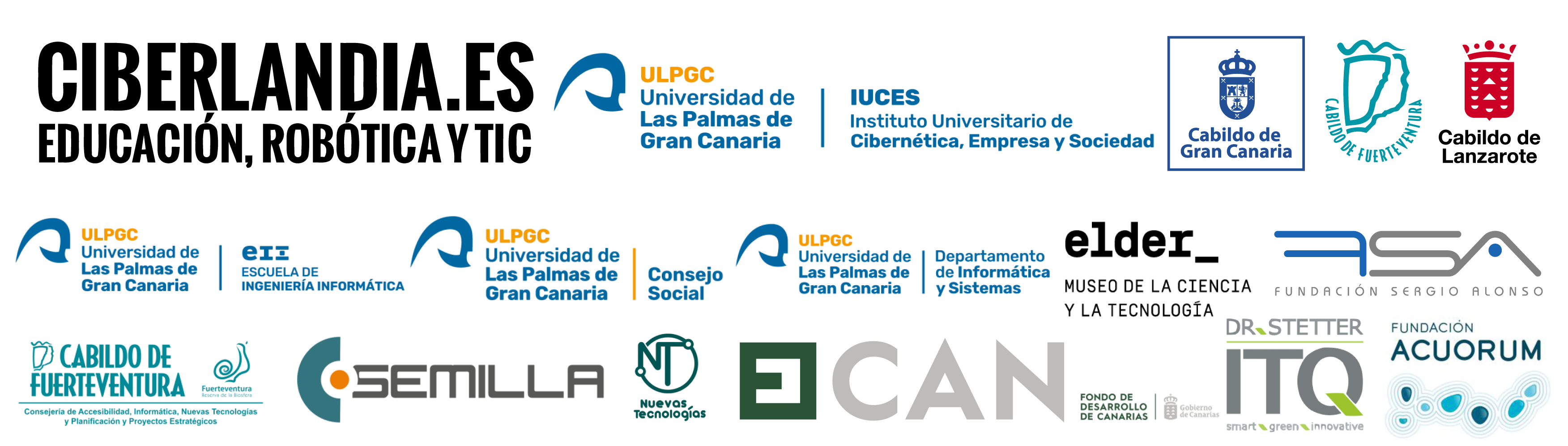 Logos Evento Final Ciberlandia 2024 2025