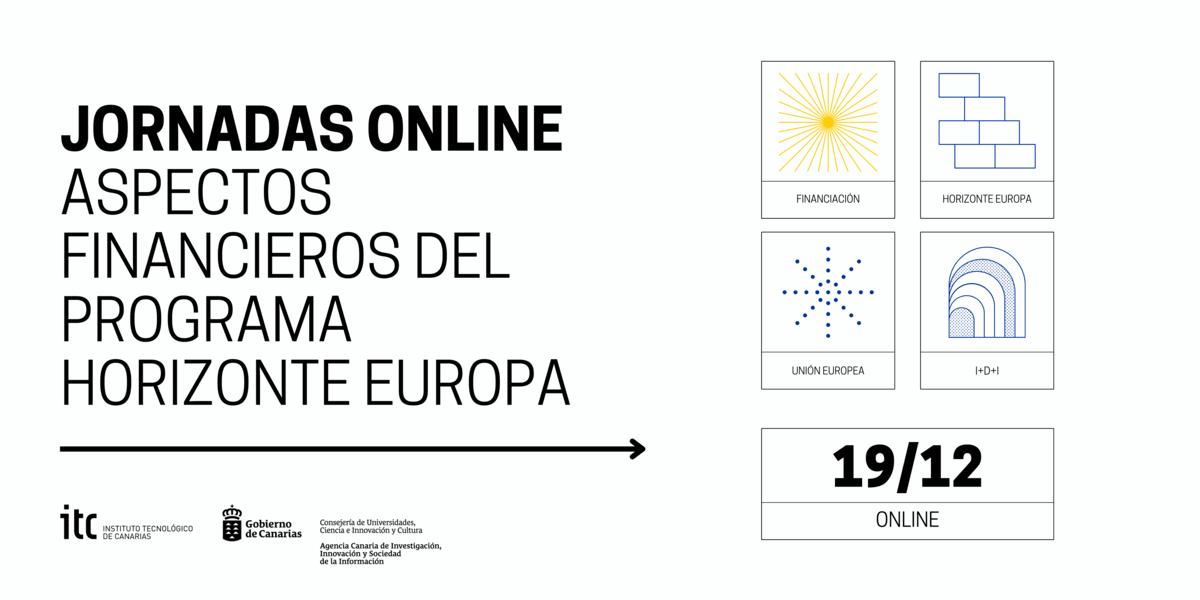 Jornadas Online de Aspectos Financieros del Programa Horizonte Europa