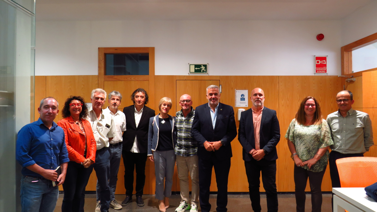 El equipo de Gobierno de la ULPGC se reúne en las instalaciones de la FCPCT para poner sobre la mesa aspectos claves para el futuro de la Universidad