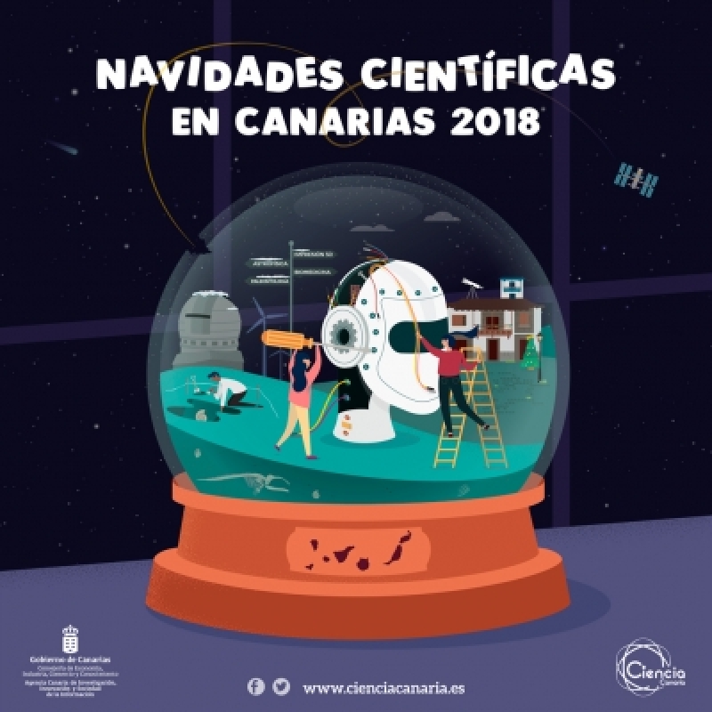 La FCPCT y la ULPGC llevan la ciencia y la tecnología a los centros de enseñanza, dentro del proyecto ‘Navidades Científicas’