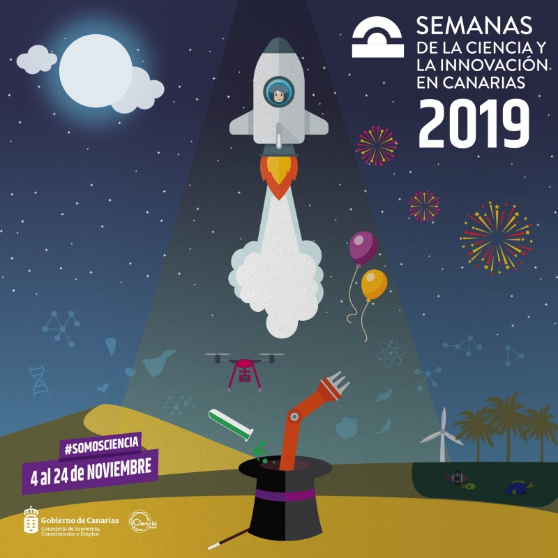 Semanas de la Ciencia y la Innovación en Canarias y Miniferias de Gran Canaria