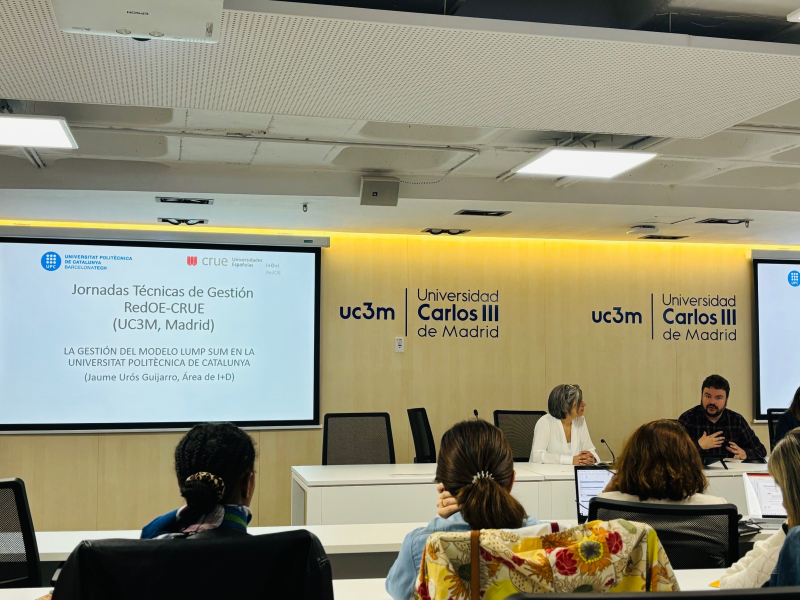 La OPE de la ULPGC asiste en Madrid a las Jornadas de la RedOE de la CRUE para el intercambio de buenas pr&aacute;cticas en la gesti&oacute;n de proyectos UE