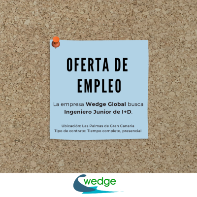 Wedge Global busca  Ingeniero Junior de I+D