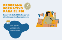 Llega la 3&ordm; edici&oacute;n del exitoso curso pr&aacute;ctico para desarrollar tus habilidades de divulgaci&oacute;n
